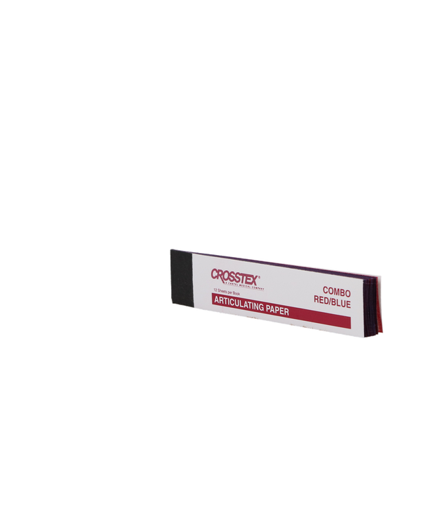 Crosstex - Articulating Paper Red/Blue 144/Sheets