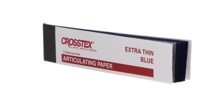 Crosstex - Articulating Paper X-Thin Blue 144/Sheets