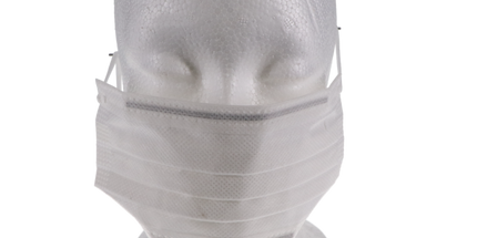 Crosstex - Isofluid Plus SecureFit Earloop Masks White 50/Bx