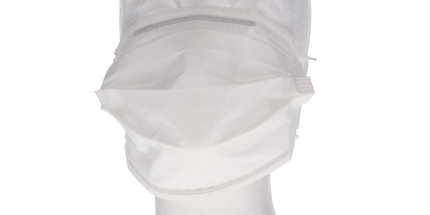 Crosstex - Ultra Sensitive Earloop Mask w/Secure Fit White 50/Box - Level-3