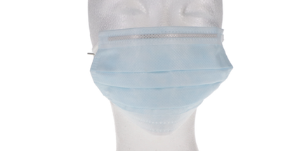 Crosstex - Ultra Earloop Masks 40/Bx Blue - Level-3
