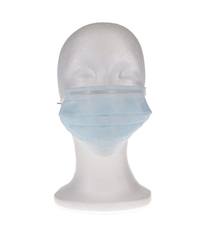 Crosstex - Ultra Earloop Masks 40/Bx Blue - Level-3