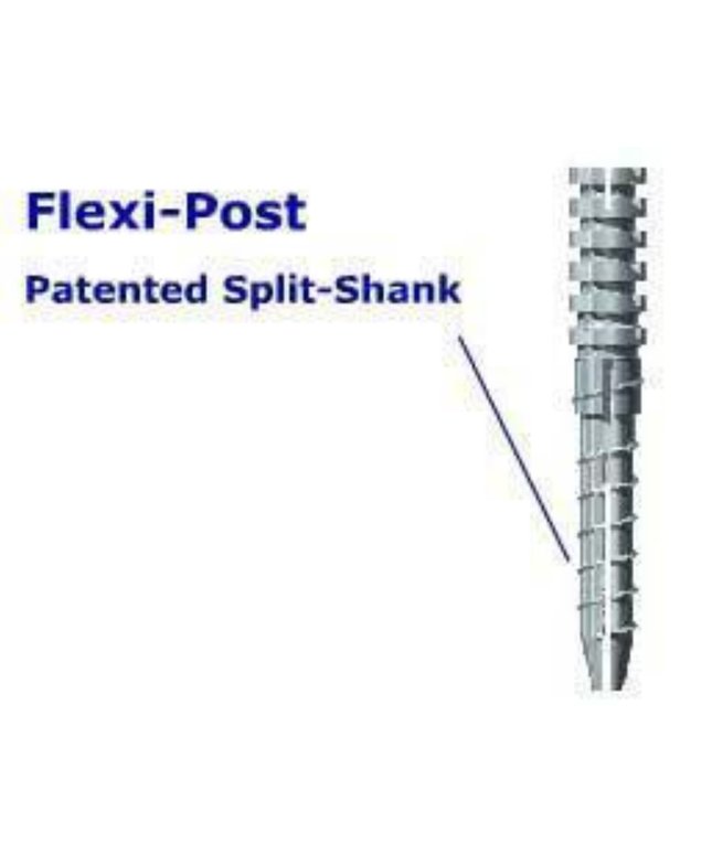 Flexi-Post Refill #0 Yellow Titanium 30/Bx