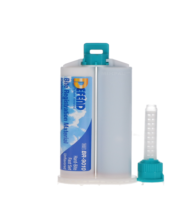 Defend - Bite Reg. Clear Fast Set 2 Cart. W/ Tips