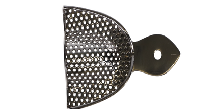 Impression Tray #8 - Perforated, Upper, Medium