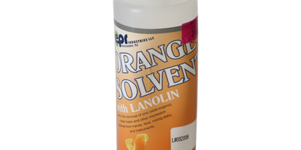 Orange Solvent Quart Bottle