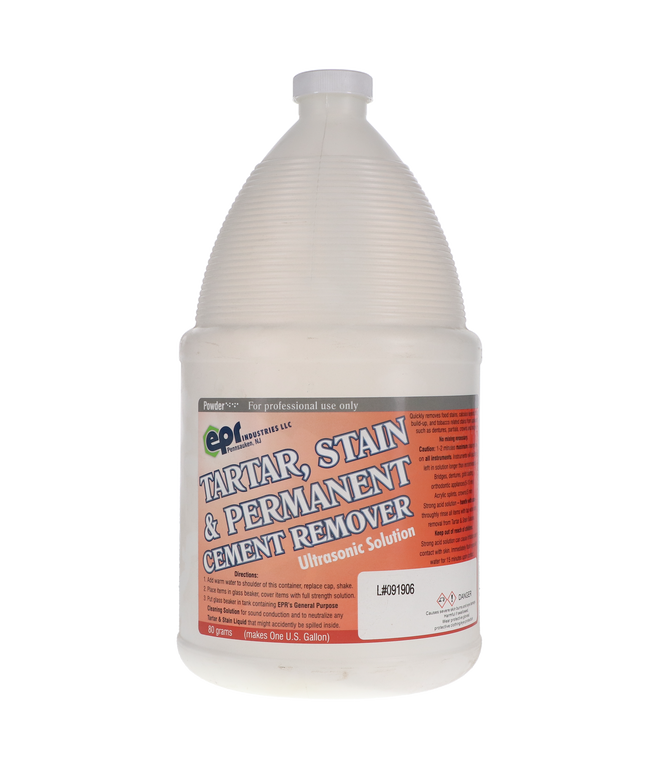 Tartar & Stain Remover Powder in Gallon Bottle