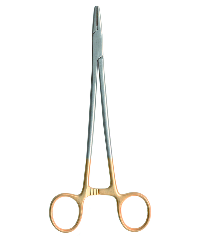 Mayohegar 7in Needle Holder with Carbide Tip