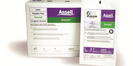 Encore PF Sterile Surgical Gloves Size 6.5 50/Bx