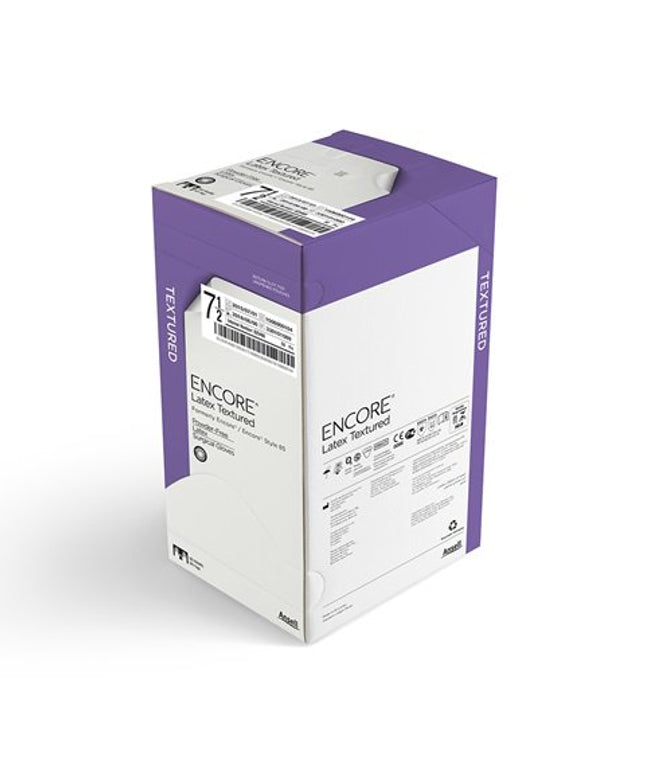 Ansell - Encore PF Sterile Surgical Gloves Size 7.5 50/Bx