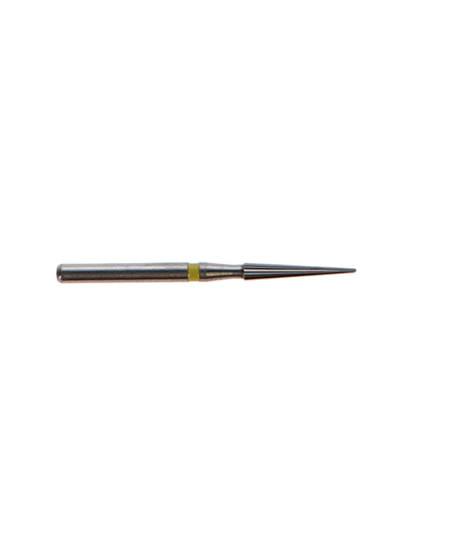 NTI - Bur Carbide NTI FG T&F TDF-9F 16 Flutes Safe End Yellow