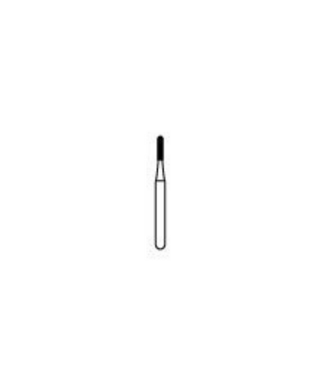 NTI - Metal Cutter Carbide FG Straight Dome End Fine Crosscut #1957 5/Pk