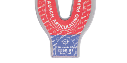 Bausch - Articulating Paper Horse Blue/Red 60M 150 Sheets