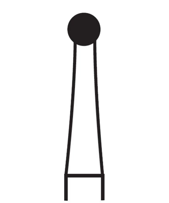 Alpen SteriX Round Burs FG6 OS 10/Pk