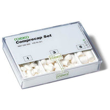 Coltene - Roeko Comprecap Set: 150 assorted #1 - 7 mm, #3 - 10 mm and #5 - 12.5 mm.