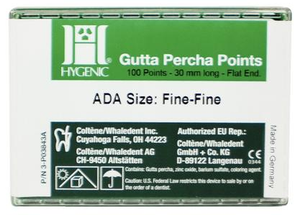 Gutta Percha Points 20/Pk Fine Fine 5Vls/Bx