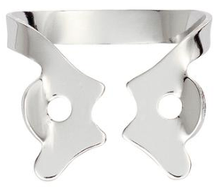 Coltene - Hygenic #2 Winged Premolars and Upper Incisors Metal Rubber Dam Clamp, Single