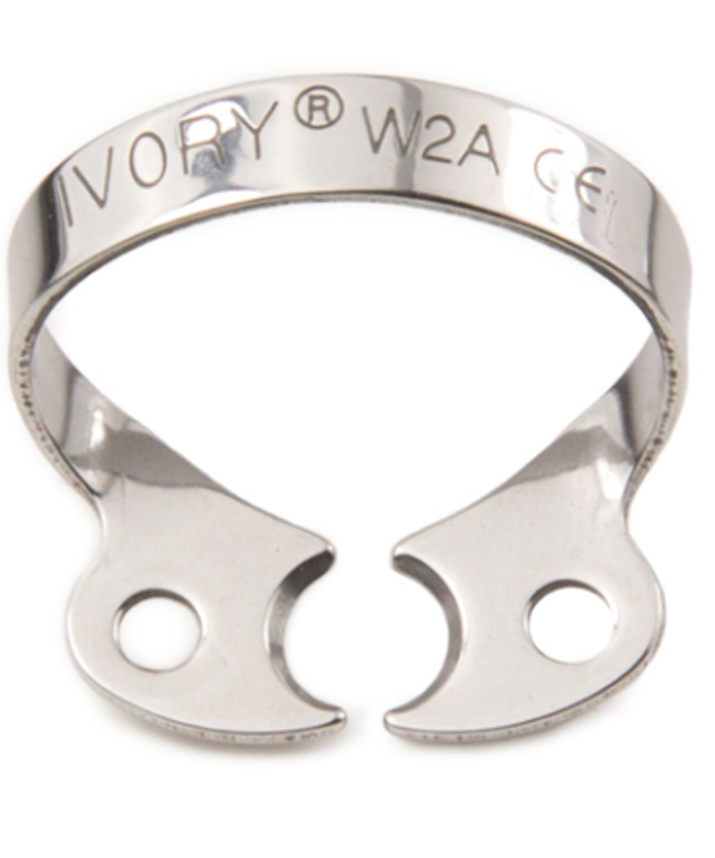 Coltene - HYGENIC Gloss Finish Wingless Clamp #W2A