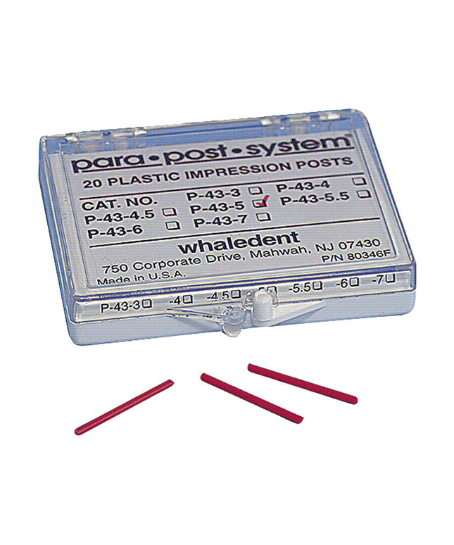 Coltene - ParaPost Plastic Impression Posts (.036" / 0.90 mm) 20/Pk