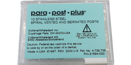 Coltene - ParaPost Plus SS Posts (.055" / 1.40 Mm) Purple 10/pk