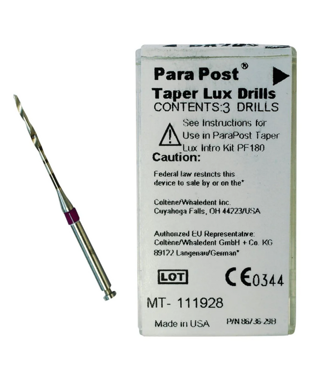 ParaPost Taper Lux Drills Purple/Black 3/Pk
