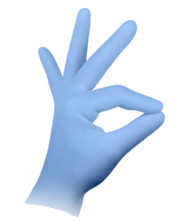 Cranberry - Contour PF Nitrile Gloves X-Large 100/Bx