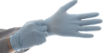 Cranberry - Crave PF Nitrile Gloves X-Small 200/Bx