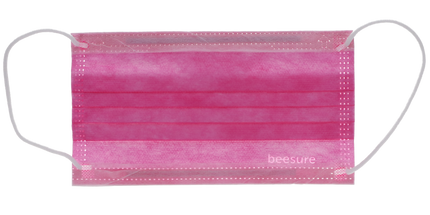 Cranberry - Vibe Face Masks ASTM 3 50/Bx Glamorous Pink