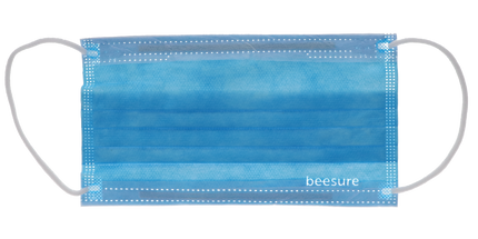 Vibe Face Masks ASTM 3 50/Bx Luminous Blue
