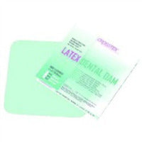 Crosstex - Dental Dam Latex Mint 5"x5" Heavy-Green 52/Box