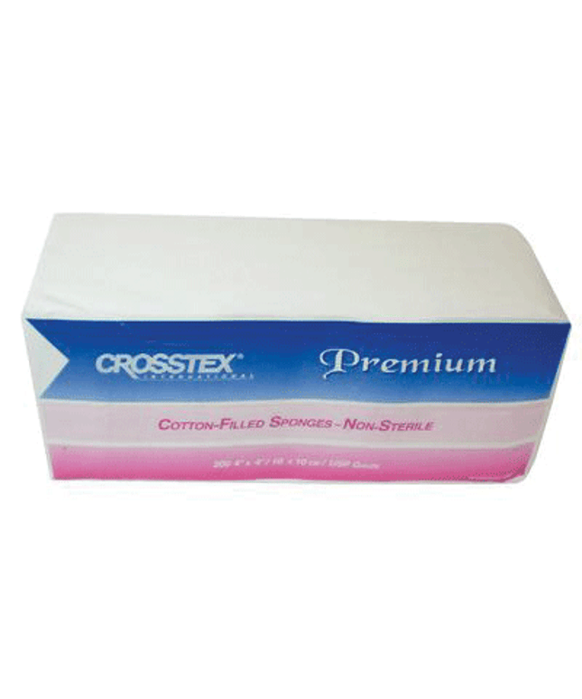 Crosstex - Gauze Cotton Filled N/S 2x2 8-Ply 5000/Cs