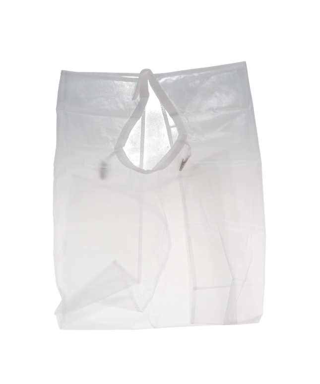 Crosstex - Barrier Apron Waist Length 27x30 White/Plastic
