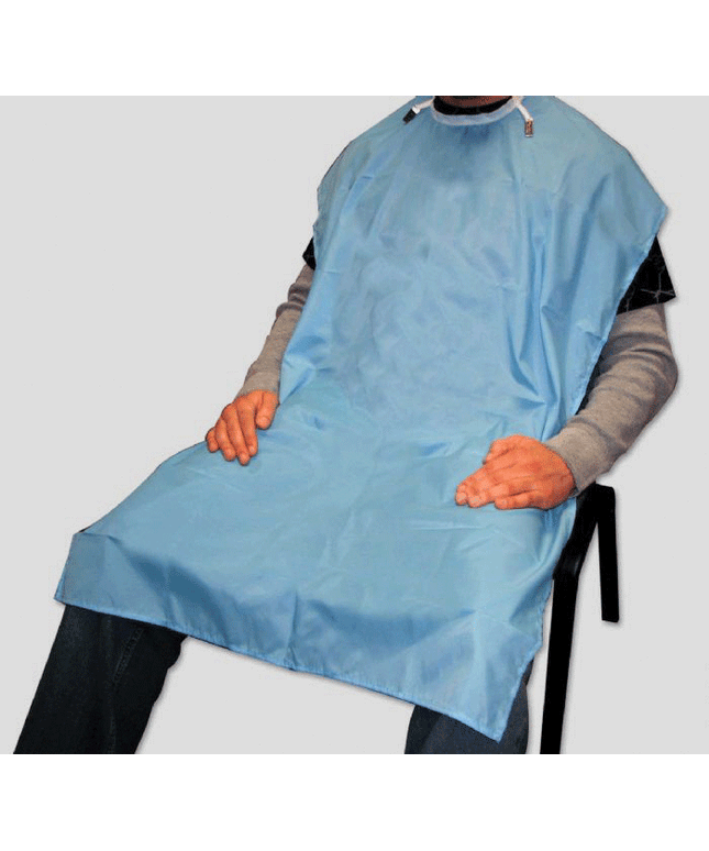 Crosstex - Plastic Bib Knee 27x40 White