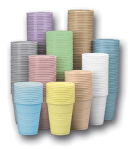 Crosstex - Plastic Cup 5oz Blue 1000/Cs