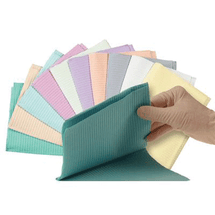 Crosstex - Polyback Bibs 13x19 500/Cs Lavender