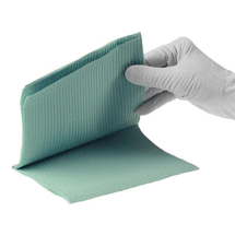 Crosstex - Sani-Tab Bib 2+1 Ply 13x19 400/Cs White