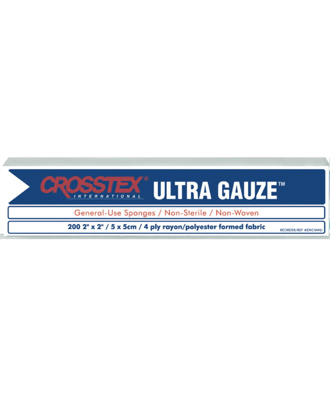 Crosstex - Ultra Gauze Sponge N/S 4x4 4ply 2000/Pk