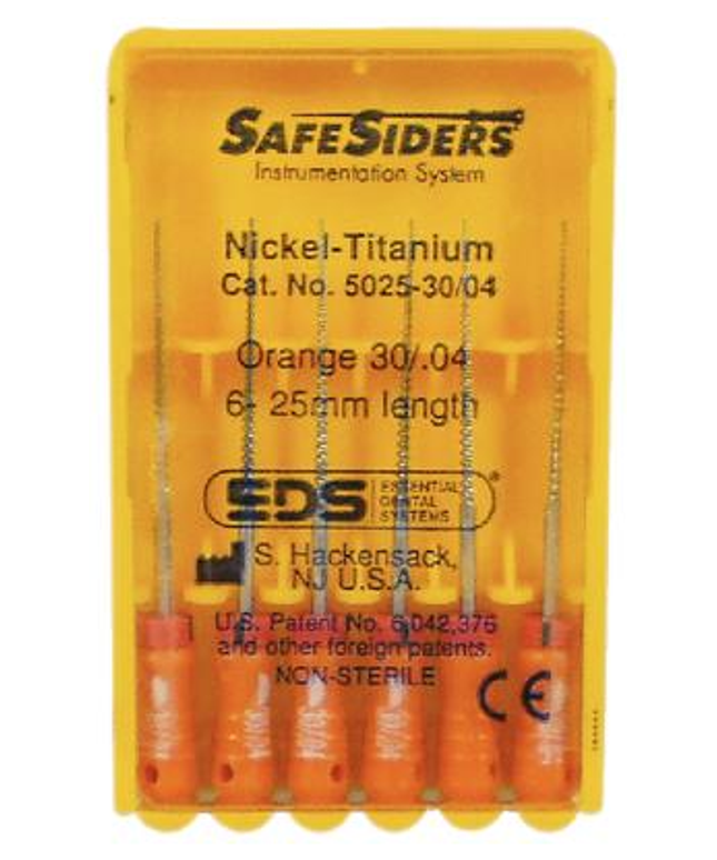 SafeSiders Reamers NITI 25mm #30 6/Pk