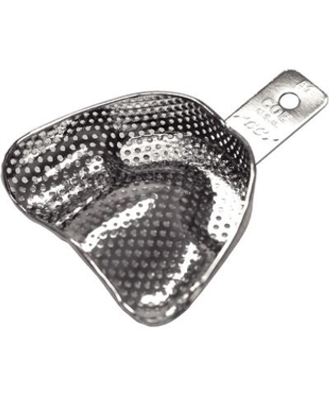 Coe Metal Denture Tray #A1 Perf Dep