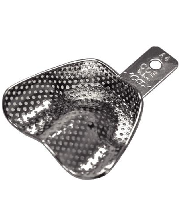 Coe Metal Denture Tray #A4 Perf Dep