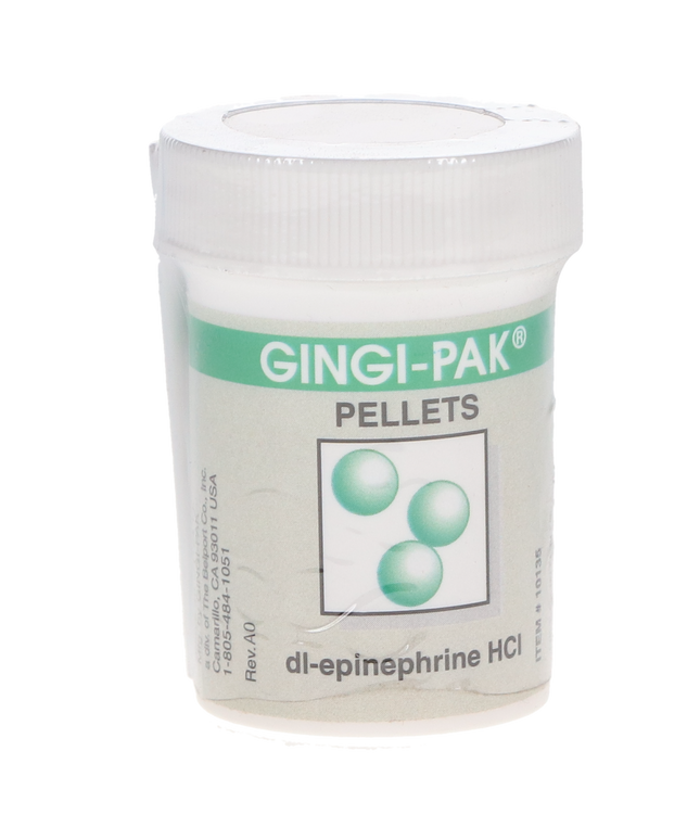 Gingi-Pak - Pellets w/Epi 500/Bx