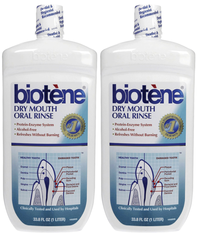 Biot?ne Moisturizing Mouth Spray, Gentle Mint flavor, 1.5 oz. bottle, 6/pack