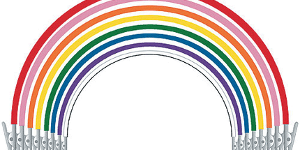 Super Bib Clips Assortment 5/Pk