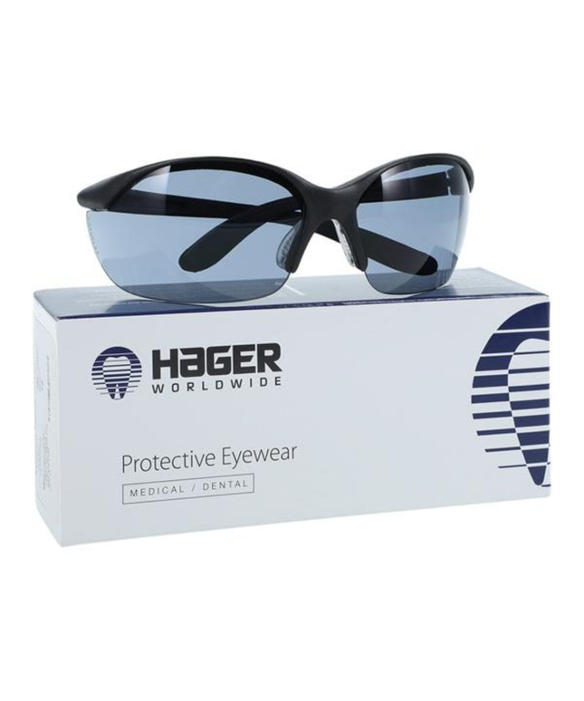 Hager - Vapor Ii Black Frame/Tinted Lens Ultra Lite