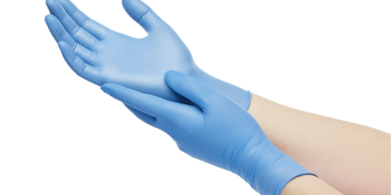 Kimberly Clark - AquaSoft Blue Nitrile Gloves Large 300/Box