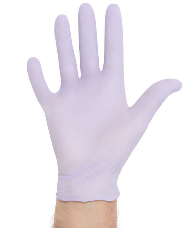 Kimberly Clark - Lavender Nitrile Gloves Large 250/Box