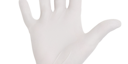 KC - Sterling Nitrile Exam Gloves: MEDIUM 200/Bx. 9.5" length, Powder-free