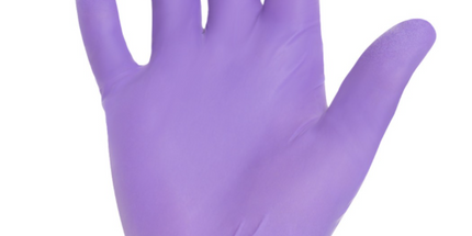 Kimberly Clark - Purple PF Nitrile Glove N/S Medium 100/Bx