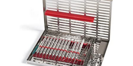 Hu-Friedy - IMS Cassette Signature 8 Instruments, red