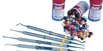 Color Code Instrument Rings Large 50/Pk Red